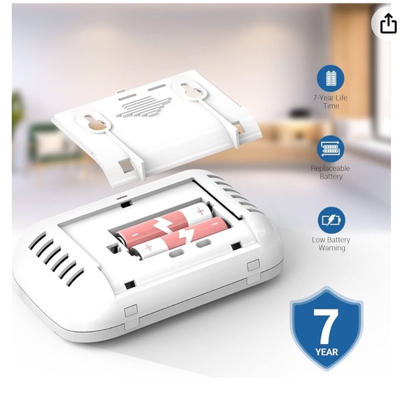 NWT Putogesafe 2 Pack Carbon Monoxide Detectors - Picture 9 of 13